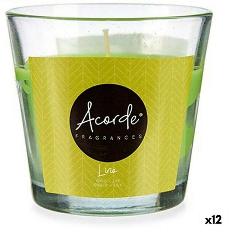 Ароматизированная свеча Acorde 260-50H Лилия 120 g (12 штук)