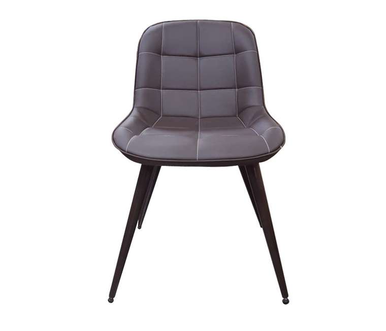 Стул Прованс иэ экокожи нитро браун