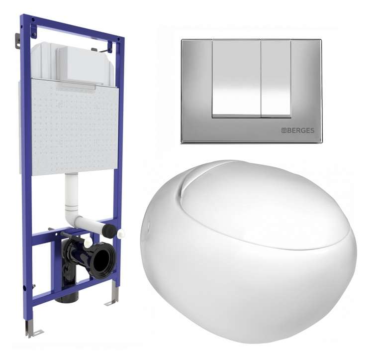 Комплект 3 в 1 инсталляция Novum