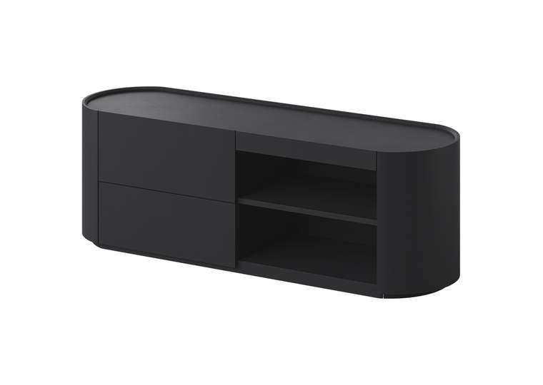 Тумба под ТВ Lagom 2 черного цвета