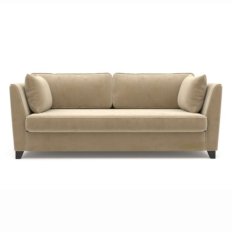 Трехместный диван Wolsly MT бежевого цвета
