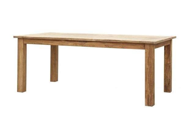 Стол обеденный деревянный TEAK из массива тика
