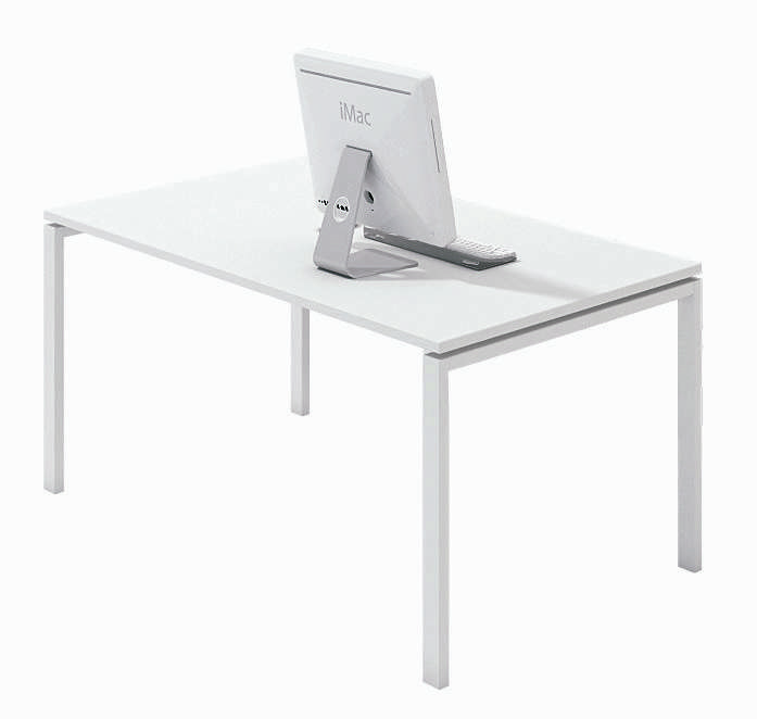 Дизайнерский стол Acta 140см белый