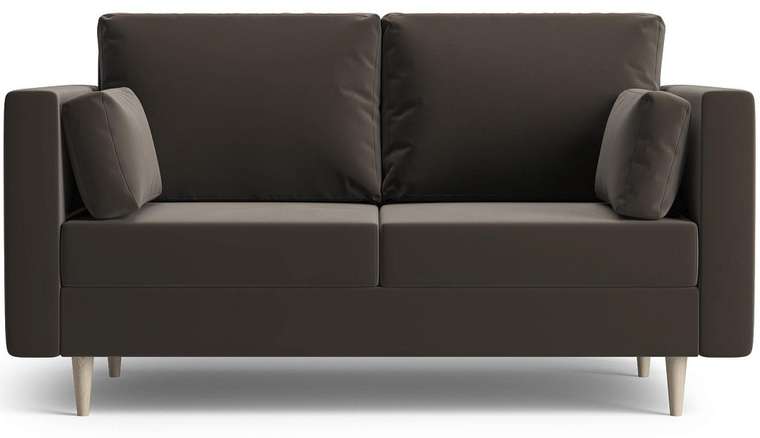 Диван-кровать Брайн 140 коричневого цвета 