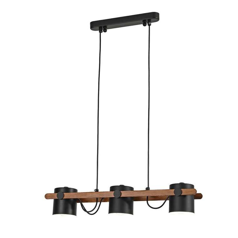 подвесная люстра Scandy коричневый металл 3*E27LED*7W, excluded