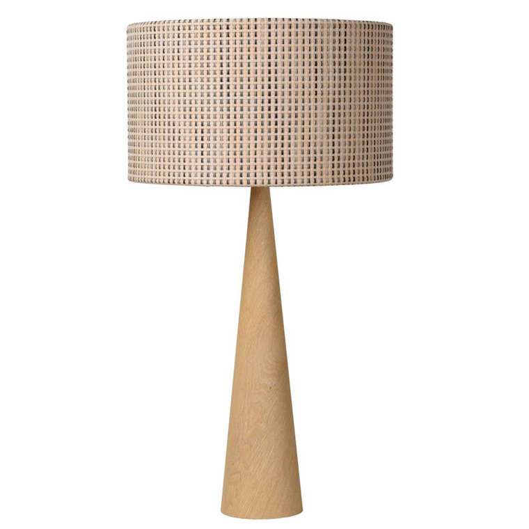 Настольная лампа Conos Light wood 30594/81/72 (ткань, цвет бежевый)