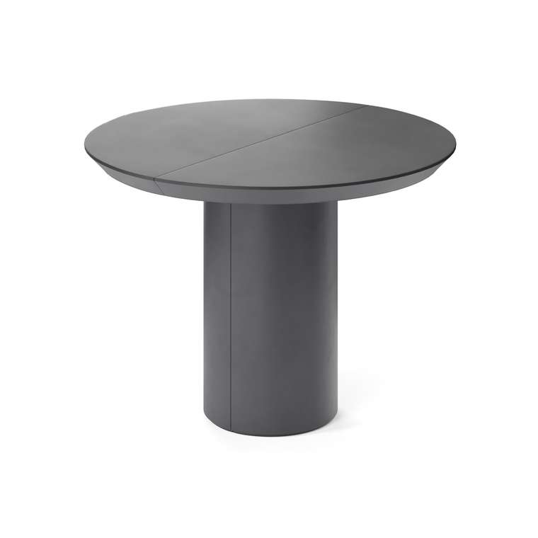 Обеденный стол раздвижной Ансер L черного цвета