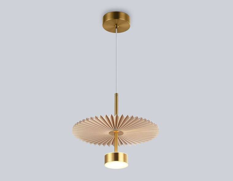 Подвесной светильник Modern LH72603 (ткань, цвет бежевый)