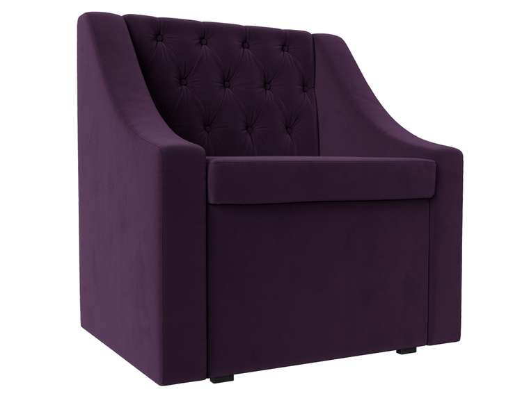 Кресло Мерлин с ящиком фиолетового цвета