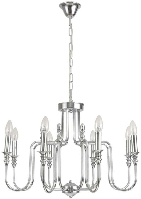 Подвесная люстра Lumion Suana 8317/8 хром/металл E14 8*40W 220V