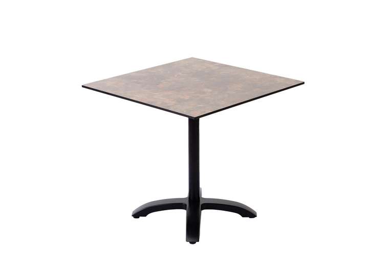 Обеденный стол Easy 4 с серо-коричневой столешницей
