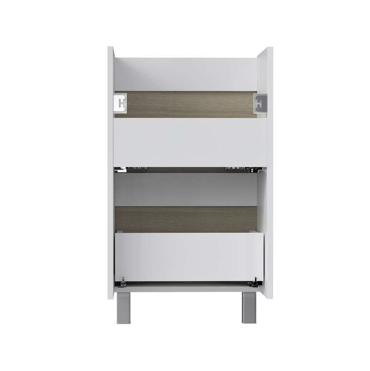 Тумба под раковину Cross 50 бежевого цвета