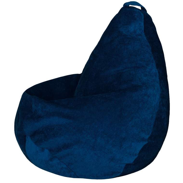 Кресло-мешок L синего цвета