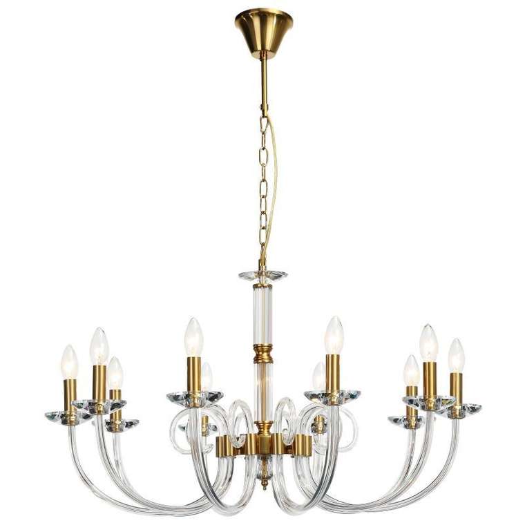 Люстра подвесная Stilfort 1050/03/10P серия Glass / Гласс