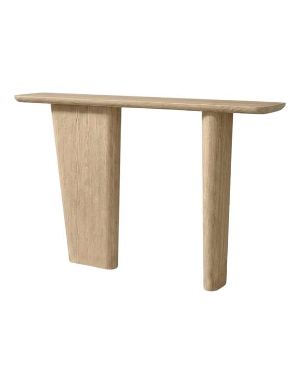 Консоль Дрис бежевого цвета