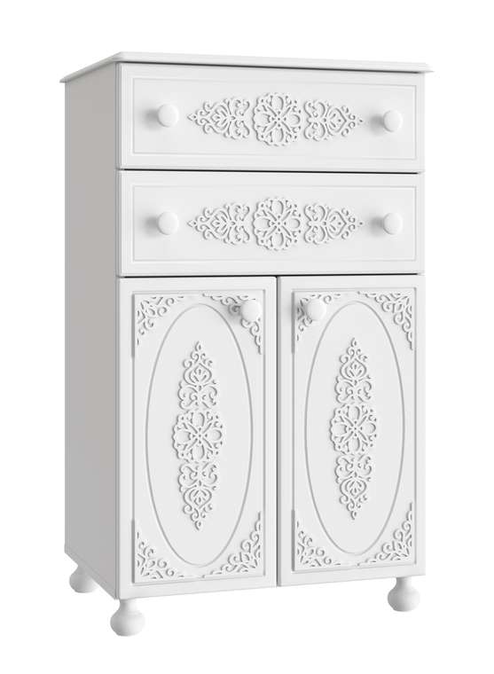 Комод Ассоль АС-63 цвет белое дерево