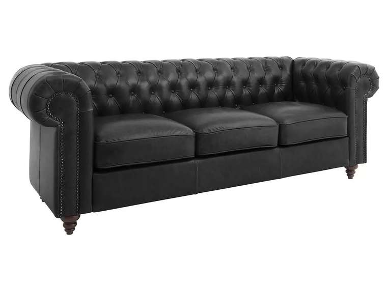 Диван Chester Classic черного цвета