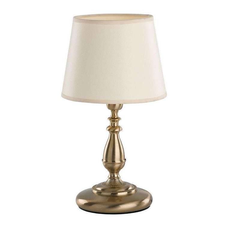 Настольная лампа Roksana  с бежевым абажуром