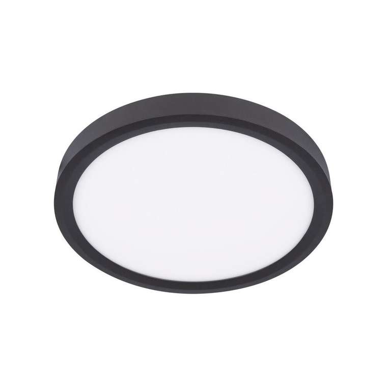 Потолочный светильник Extraslim 10227/24 Black (пластик, цвет белый)