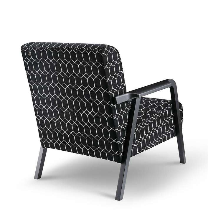 Кресло Квант черного цвета