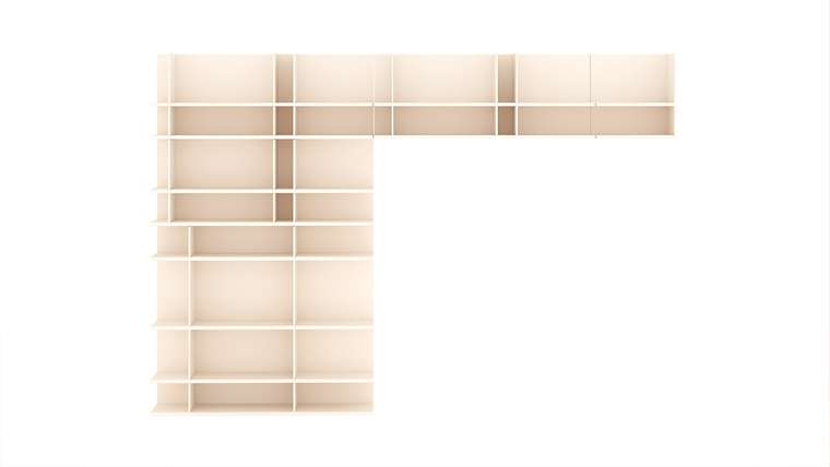 Стеллаж Тетрис светло-бежевого цвета