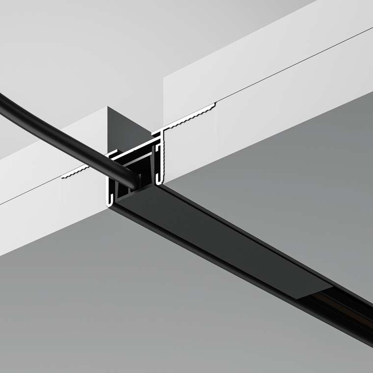 Шинопровод встраиваемый Technical TRX172-123B Busbar trunkings Basity Магнитная трековая система 15мм BASITY