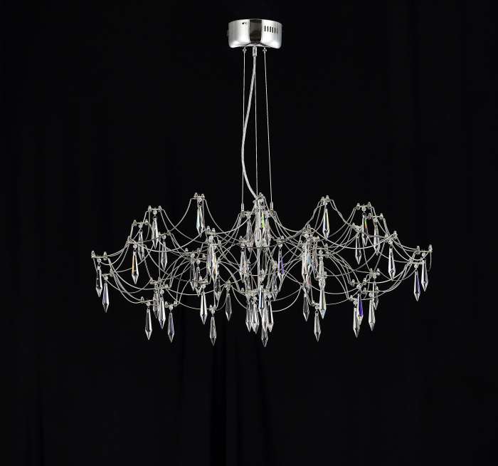 Подвесная люстра Ersilia MR2660-60P-76AP (металл, цвет никель)