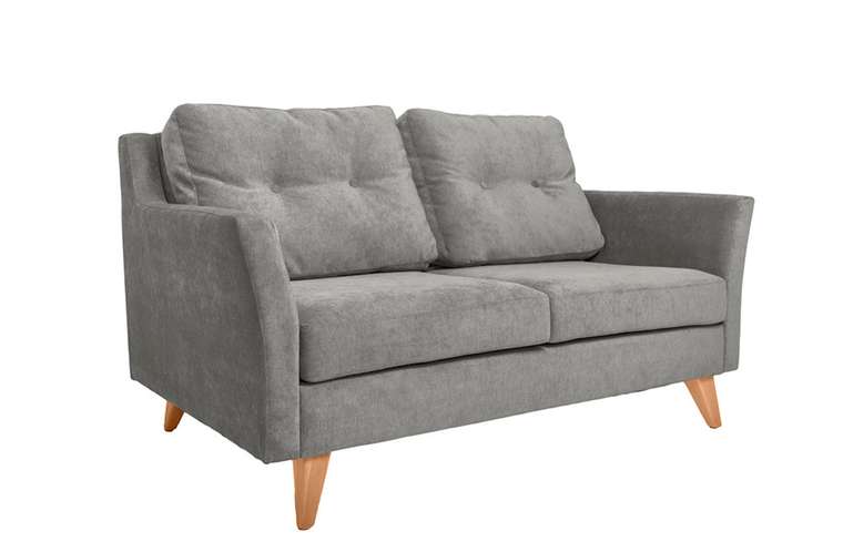 Прямой диван-кровать Rafael M светло-серого цвета