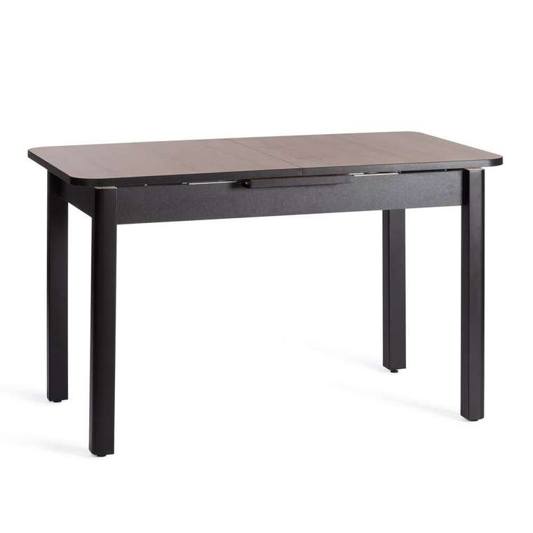 Раздвижной обеденный стол Aligery коричневого цвета