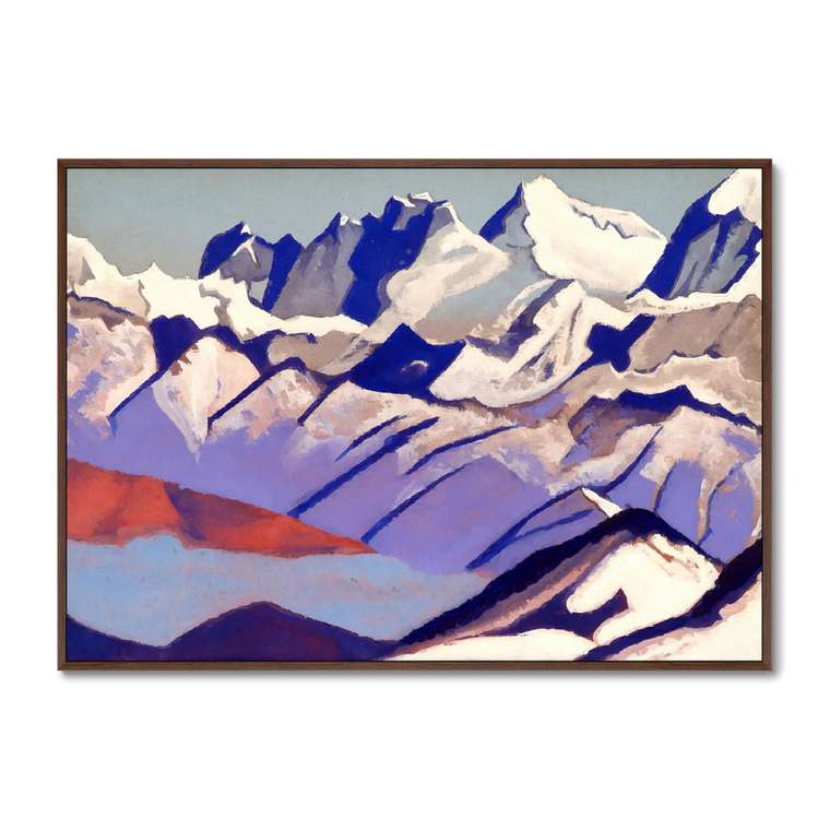 Репродукция картины Эверест 1936 г.