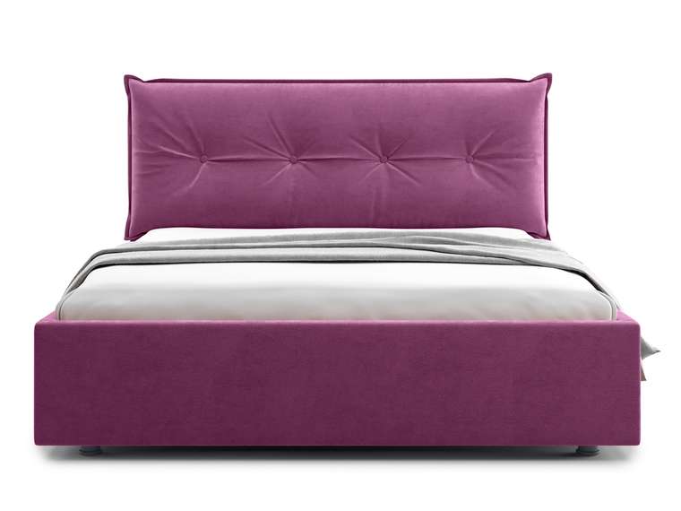 Кровать Cedrino 180х200 пурпурного цвета с подъемным механизмом 