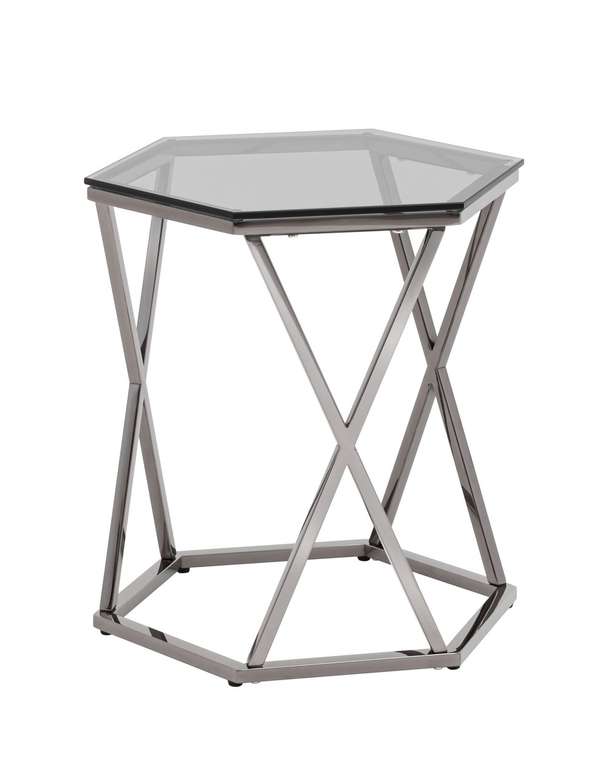 Кофейный столик Круз серого цвета