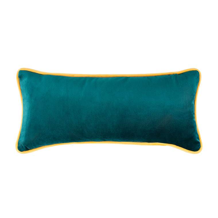 Декоративная подушка Shangri La 45х20 зеленого цвета
