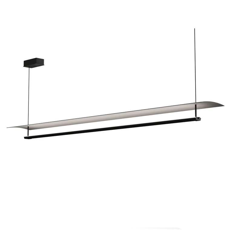 Подвесной светильник SimpLumen Shade Two черного цвета
