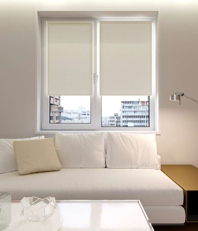 мини ролета Лестер 42,5х175 шампань