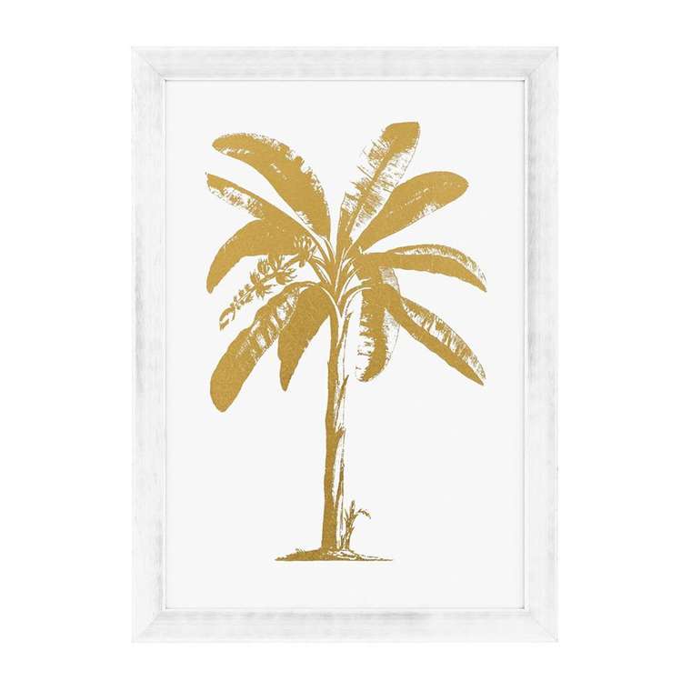 Принт Eichholtz Gold Foil: Tropical Palm