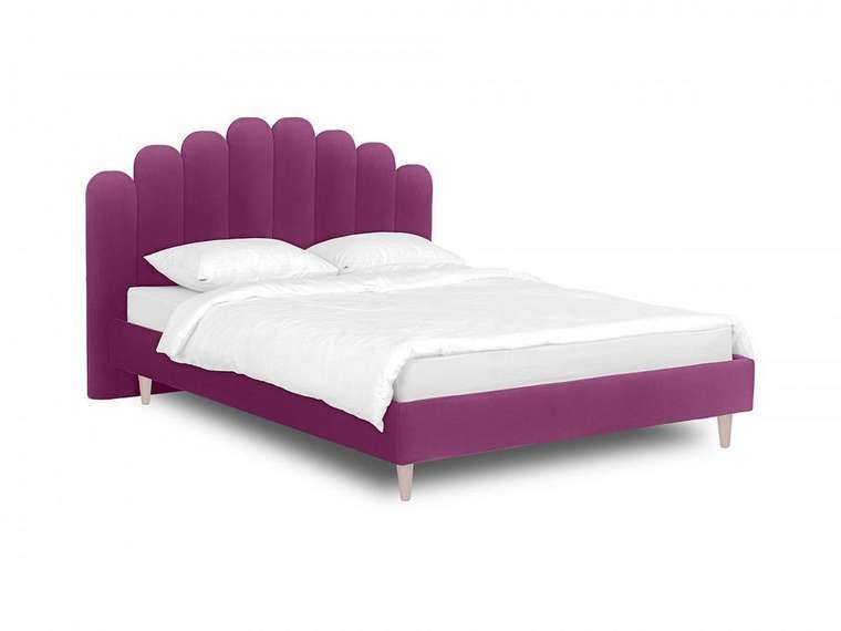 Кровать Queen II Sharlotta L 160х200 пурпурного цвета 
