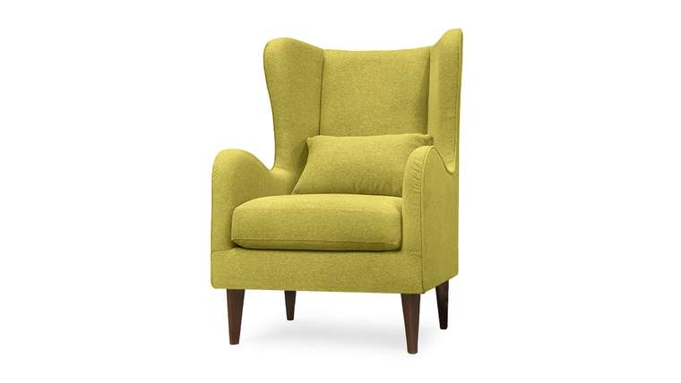 Кресло Манчестер горчичного цвета
