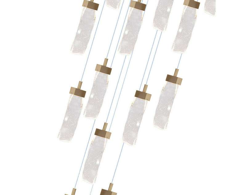 Подвес Астен латунь d50 h250 Led 90W (3000K)