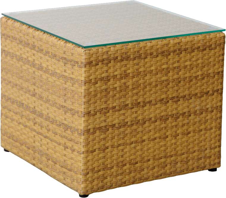 Стол садовый Wurfel светло-коричневого цвета