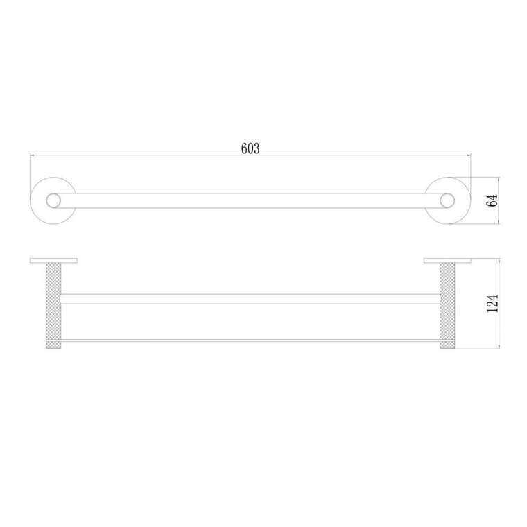 Полотенцедержатель Savol S-002148Q, графит