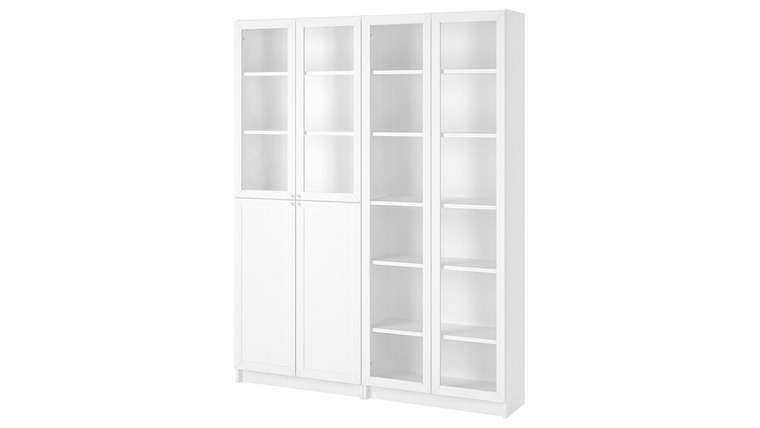 Книжный шкаф Билли 13 белого цвета 
