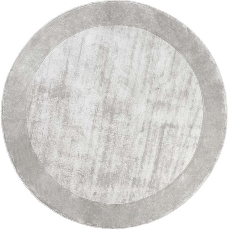Ковер Tere Light Gray диаметр 300 светло-серого цвета