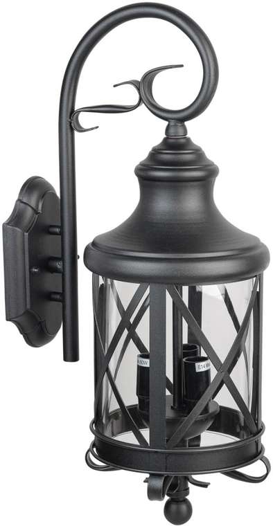 Настенный уличный фонарь IP44 Bl Oasis Light LUCERNA 84802/18