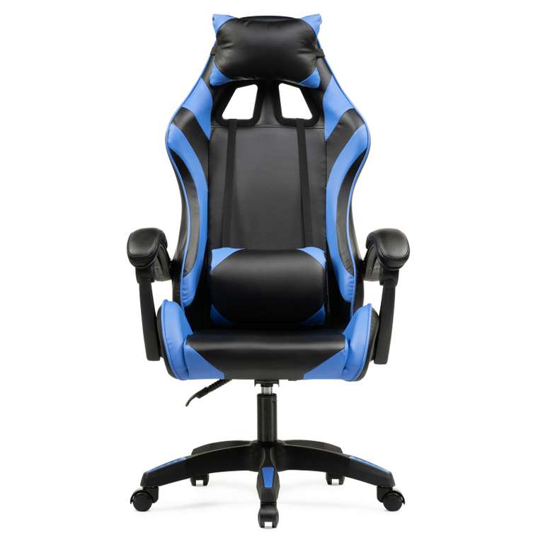 Компьютерное кресло Rodas черно-синего цвета