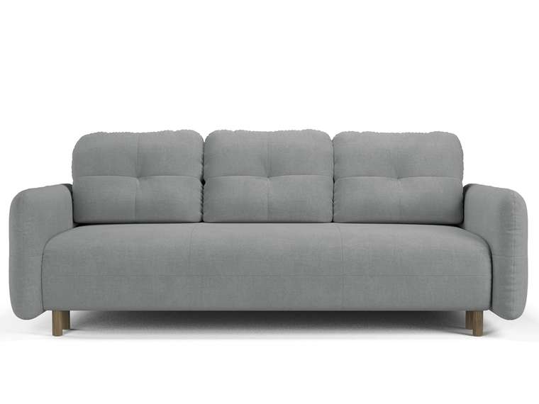 Прямой диван-кровать Anika светло-серого цвета