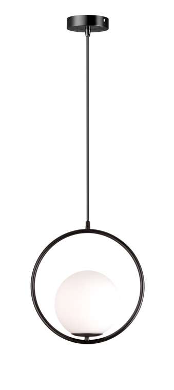 Подвесной светильник Barocco черно-белого цвета