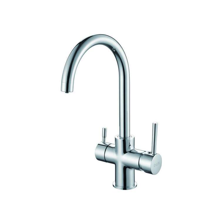 Смеситель для кухни с подключением фильтра для воды D-Lin D159315, хром