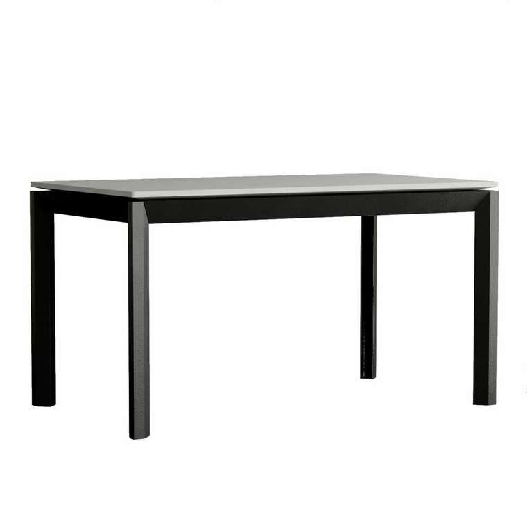 Обеденный стол Алмаз черно-серого цвета