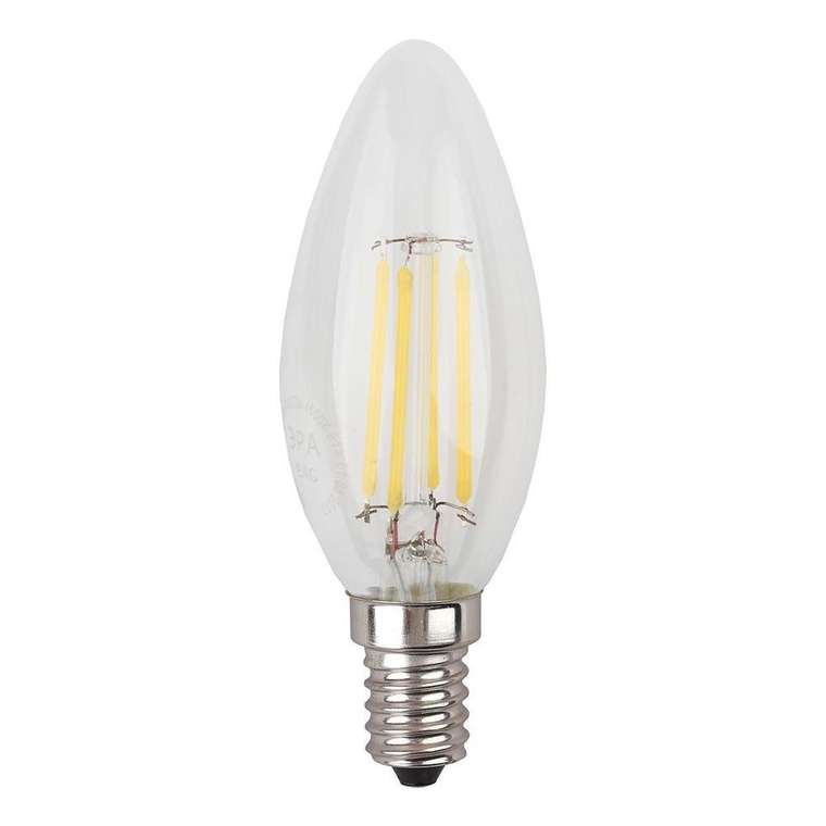 Лампа светодиодная филаментная E14 11W 2700K прозрачная